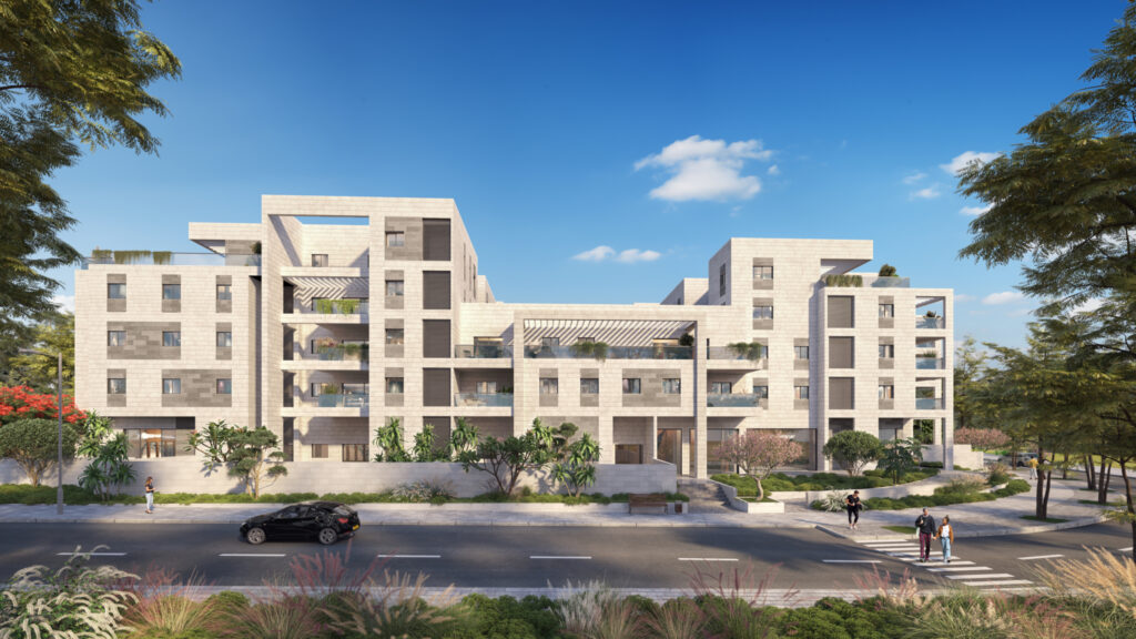 הדמיית חוץ חבצלת השרון -נתניה